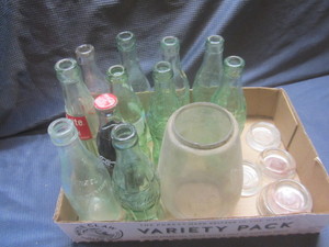 lot 545 image: Coca Cola bottles, New Ulm bottles,...