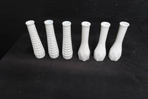 lot 30 image: FLOWER VASES
