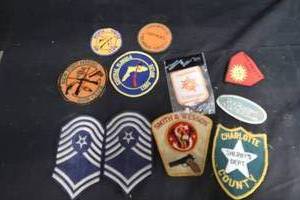 lot 82 image: OLDER SEW ON PATCH FOR JACKETS