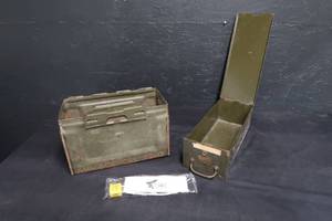 lot 103 image: AMMO BOXES