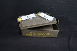 lot 105 image: AMMO BOX