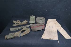 lot 108 image: ASSORTED MILITARY GEAR