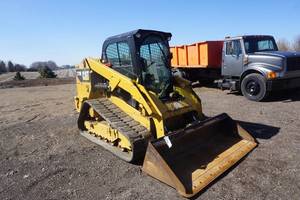 2014 Cat 279D Multi Terrain Tracked Skid Loader Skid Steer