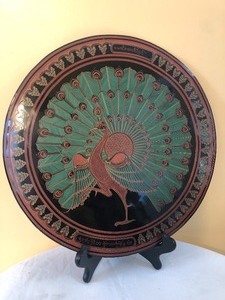 lot 39 image: 7-Piece Wood & Metal Grouping
