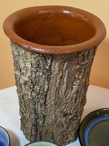 lot 46 image: Bark & Potter Vase & More