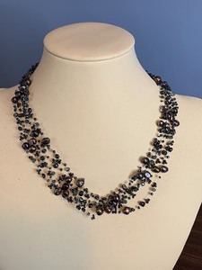 lot 214 image: Five Beaded Necklaces