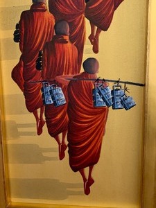 lot 182 image: BuddistMonk Art