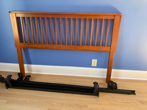 lot 243 image: Headboard and Frame