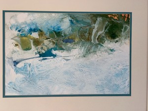 lot 238 image: Framed Watercolor by Leslie Gerstman