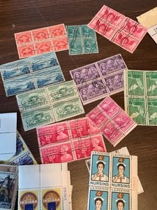 lot 244 image: Vintage Postal Stamps