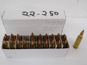 22-250 Reloads