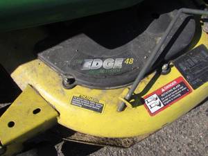 lot 4 image: John Deere LX 280 All Wheel Steer Mower with 48 Deck and Bagger Assist