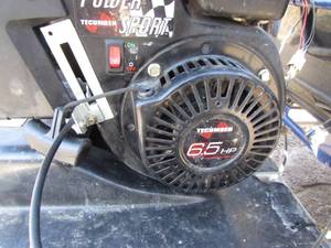 lot 3 image: 2 Person Go Cart With 6.5 HP Tecumseh Engine