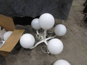 lot 16 image: Lights and Parts and Water Fountain With Electric Pump