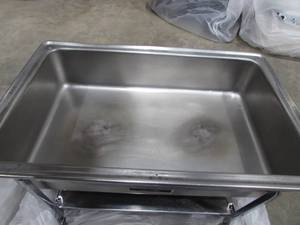 lot 22 image: Chaffing Dish with Stand and Lid