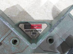 lot 45 image: (8) Sears Craftsman Corner Clamps