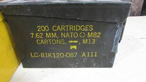 lot 57 image: (4) Ammo Boxes