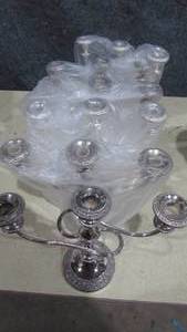 lot 82 image: Lot of Candle Holder Decoration Pieces