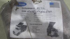 lot 99 image: Mesh Tarp