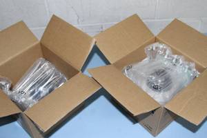 lot 4 image: Lot of 2 - NEW - Panasonic WV-SF332 Fixed Dome Network IP CCTV  Surveillance  Security Video Cameras