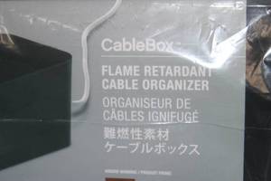 lot 12 image: Lot of 3 NEW BlueLounge Cable Box CableBox Cable Organization & Cord Management System