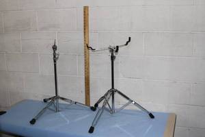 lot 57 image: Lot of 2 - As Pictured - Drum  Percussion  Musical Instrument Accessory