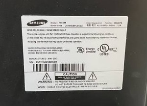 lot 100 image: Samsung MD-B Series Digital Signage MD46B Full HD 46 LED TV  Monitor  Display