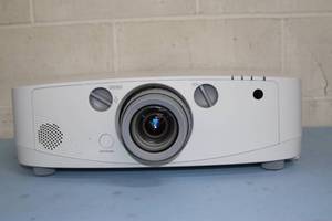 lot 64 image: NEC PA550W Large Venue WXGA Widescreen HD Home Theater Projector - 5000 Lumens of Brightness