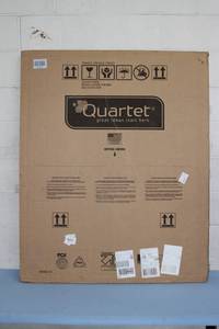lot 119 image: New in Box  Quartet 36x48 Cork Board  Bulletin Board with Aluminum Frame