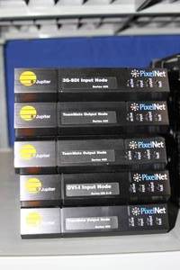 lot 135 image: Lot of Various InFocus  Jupiter Systems  PixelNet Audio & Video Units - as pictured