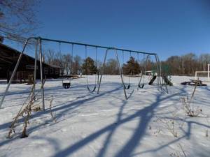 lot 1 image: Galvanized Playground Equipment