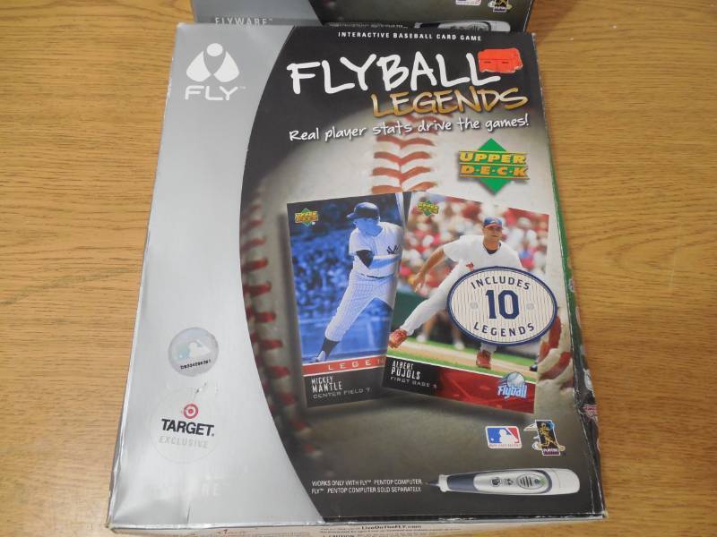lot 27 image: (2) Upper Deck Flyball Legends Card Game