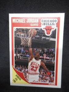 lot 21 image: 1989-90 Fleer Basketball Michael Jordan #21 Chicago Bulls