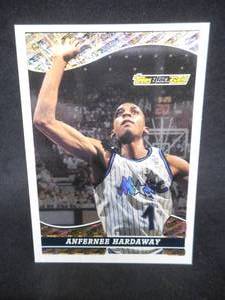 lot 36 image: 1993-94 Topps Black Gold Anfernee Hardaway Rookie Card #19