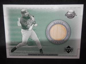 lot 48 image: 2002 Upper Deck Sweet Spot Kirby Puckett Bat Card