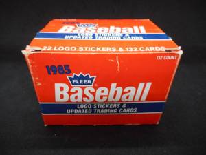 lot 88 image: 1985 Fleer Update Baseball Set (132) Cards LK