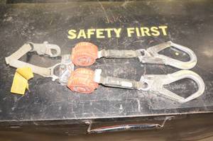 lot 103 image: Miller Twin Turbo Personal Fall Protection Retractable Lanyard