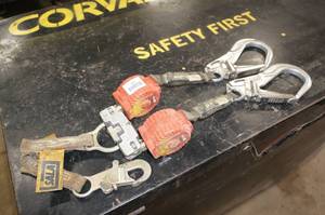 lot 102 image: Miller Twin Turbo Personal Fall Protection Retractable Lanyard