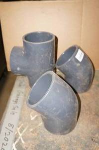 lot 143 image: 4 PVC Fittings