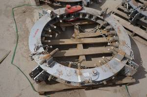 lot 38 image: Mathey Dearman Pipe Rim Clamp - 34