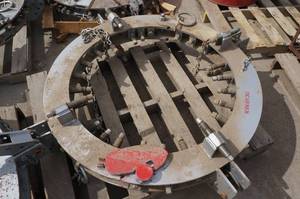 lot 43 image: Mathey Dearman Pipe Rim Clamp - 34