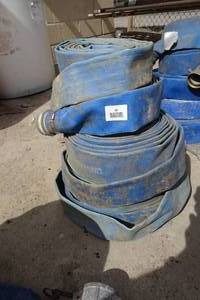 lot 56 image: 5 Trash Pump Hoses