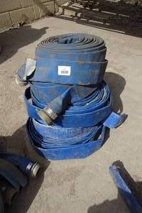 lot 57 image: 5 Trash Pump Hoses