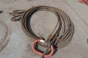 lot 53 image: Steel Wire Rope Sling