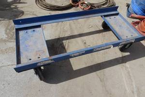 lot 52 image: Industrial 4 Wheel Cart