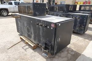 lot 31 image: Industrial Tool Box for Flat Bed Truck