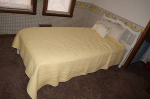 White Twin Bed Frame