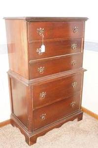 Vintage Wood Dresser