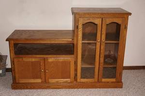 Dual Height Storage Cabinet