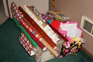 Wrapping Paper and Gift Bags